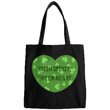 Discover Irish Spirit Green Heart Bags