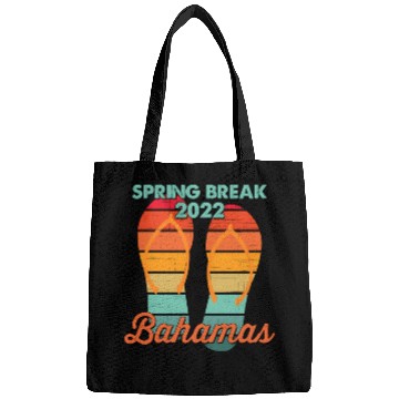 Discover Spring Break Bahamas Beach 2022 Flip Flops Bags