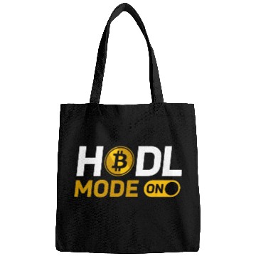 Discover HODL MODE ON-Bitcoin Coin Bags