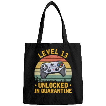Discover Level 13 Unlocked Video Gamer 13th 2007 Bags