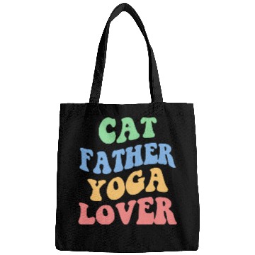 Discover Cat Father Yoga Lover Bags