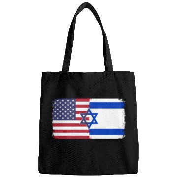 Discover Israel Usa Flag Bags