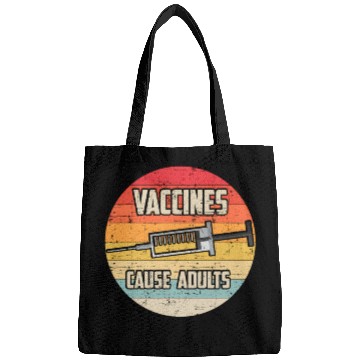 Discover Vaccines Cause Science Geek Nerd Stem Bags