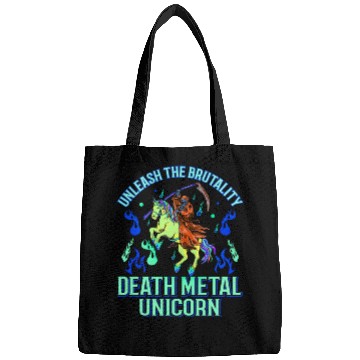 Discover Goth Rock Satan Unicorn Festivals Death Metal Bags