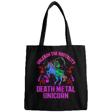 Discover Goth Rock Satan Unicorn Festivals Death Metal Bags
