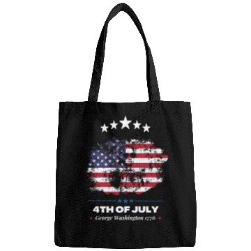 Discover 4th Of July Suck It England George Washington 1776 Bags
