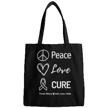 Discover Team Mary - Peace Love Cure Bags