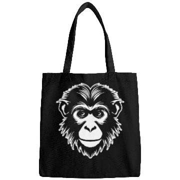 Discover Ape Face Apes Apelike Jungle Primate Bags