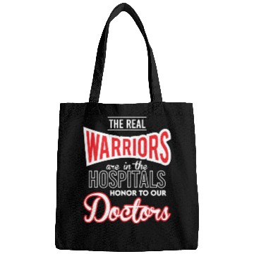 Discover The Real Warriors Are Our Doctors vintage Bags