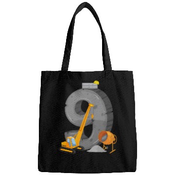 Discover 9 Concrete Number Construction Crane Kid 9th Bags