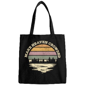 Discover Make Heaven Crowded Bible Verse Quote Jesus Bags