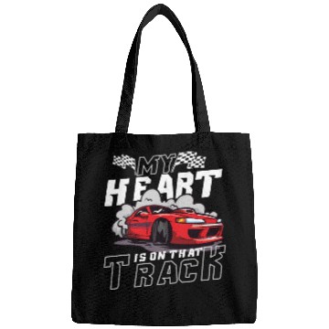 Discover Race Car Dirt Track Racing Funny Racer Race Car Bags