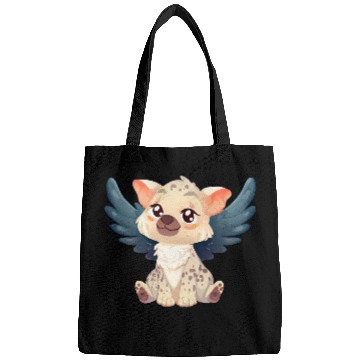 Discover Kawaii Hyena Angel - Sweet Flight through the Bags