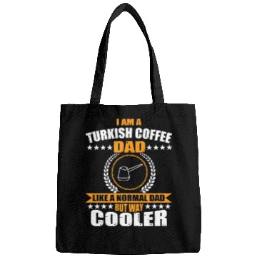 Discover Turkish Coffee Dad Costume Father's Day Bags