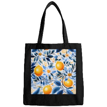 Discover Yellow Lemon Floral Detailed Summer Collection 01 Bags