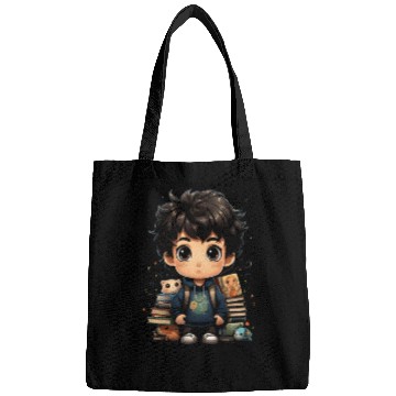 Discover Back to School Pre-K Kindergarten Student Chibi Bags
