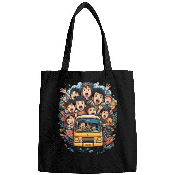 Discover Back to School Pre-K Kindergarten School Bus Bags
