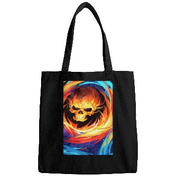 Discover Flaming Skull and Wild Colors Bags