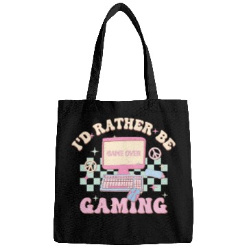 Discover I'd Rather Be Gaming, Happy Game Day Bags