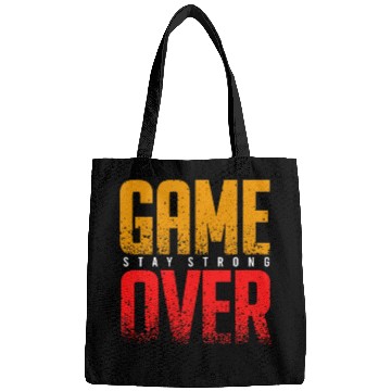Discover Game over vector Bags design