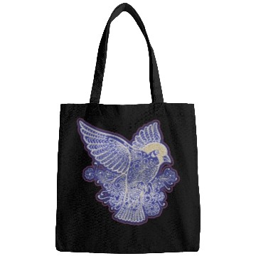 Discover A floral bird Bags