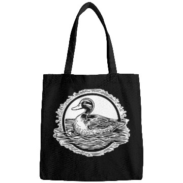 Discover Duck Bird Nature Pond Bags