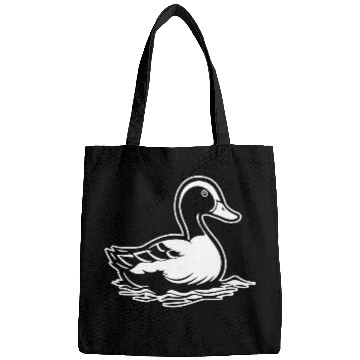 Discover Duck Bird Nature Pond Bags