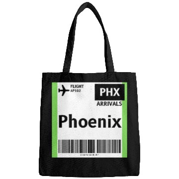 Discover airplane ticket phoenix Bags