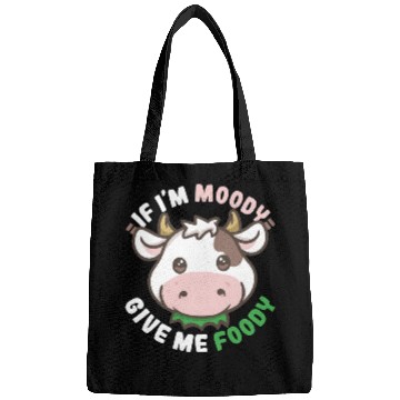 Discover Cow Farmer Kawaii retro Bags