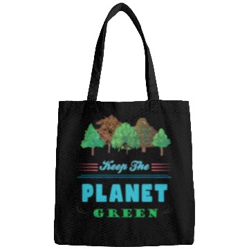 Discover Earth Day Keep The Planet Green Bags