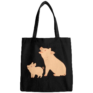 Discover Mother pig with piglet Bags