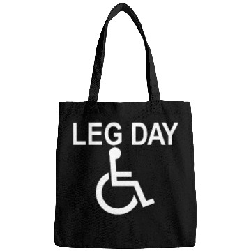 Discover Handicapped Leg Day Handicapped Disabled Handicap Bags