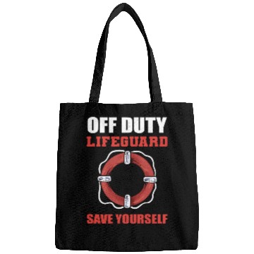 Discover Off Duty Lifeguard Beach Attendant Gift Bags