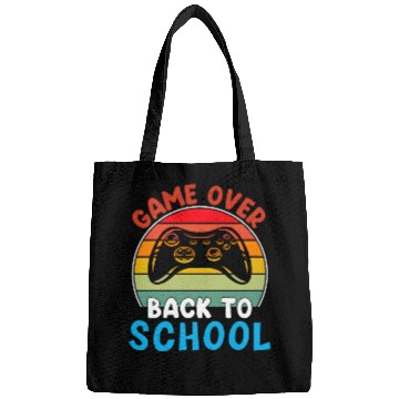 Discover Game Over Back To School Bags