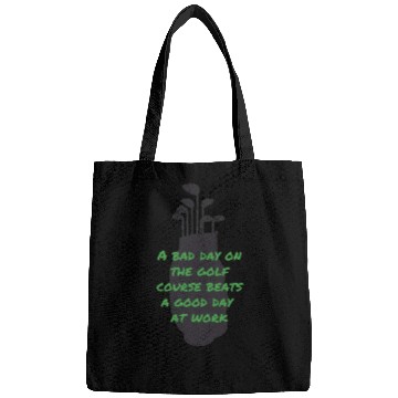 Discover Funny golf qoute Bags