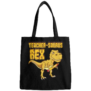 Discover Teachersaurus Rex Dinosaur Lover Bags
