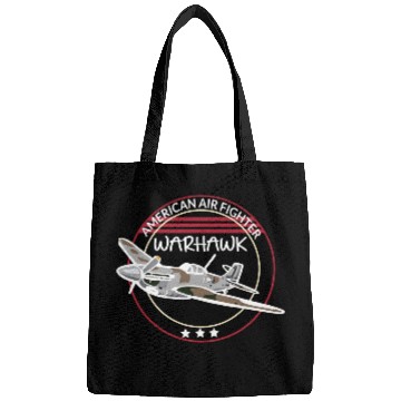 Discover WW2 P-40 Warhawk Airplane Bags