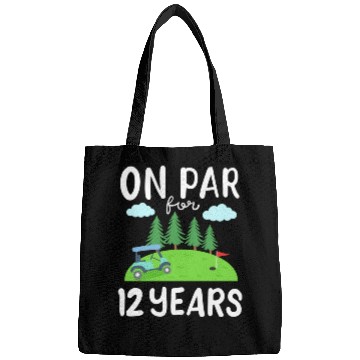 Discover Golf Course 12th Birthday Golfcar 80s Bags