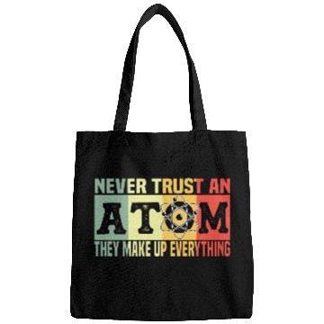 Discover Atom Physics Chemistry Natural Science Vintage Bags