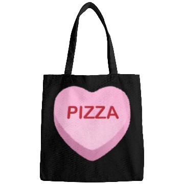 Discover Pizza Candy Heart Bags