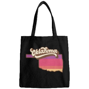 Discover Oklahoma Retro USA Bags