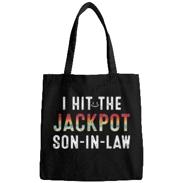 Discover I Hit Son In Law Jackpot Bags