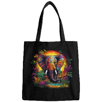 Discover Elephant in the djungle Bags