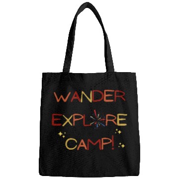 Discover Wander Explore Camp Camping Bags