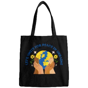 Discover Lets Unite For Peace In Ukraine Bags
