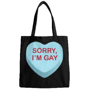 Discover Sorry I m Gay Candy Heart Bags
