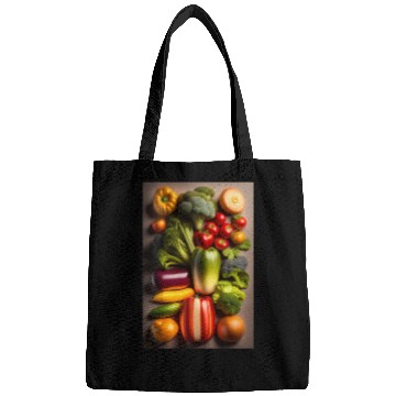 Discover Fresh vegetable logo design in Bags cloths