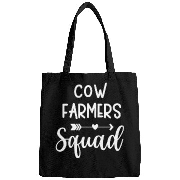 Discover Cow Farmer Squad Design Copy Copy Bags