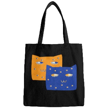 Discover Cat Minimalist Painting Inspired Bags