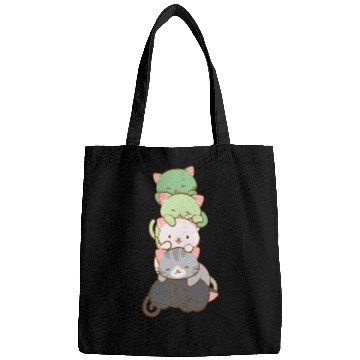 Discover Aromantic Pride Kawaii Cats Lgbtq Anime Bags
